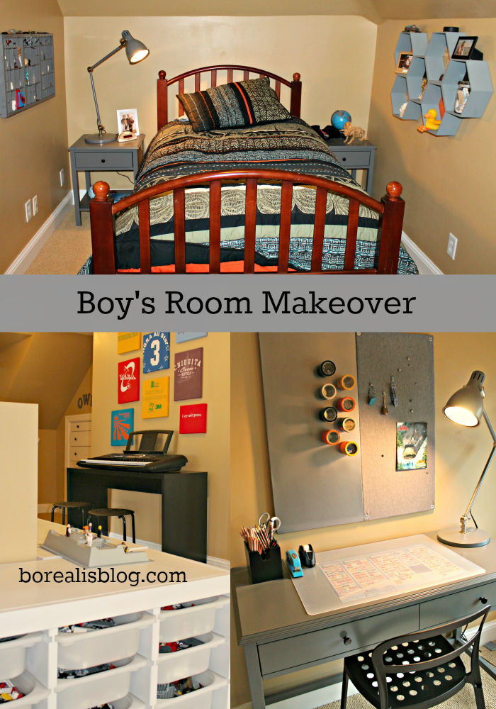 How to create a cool tween boy's bedroom - Borealis